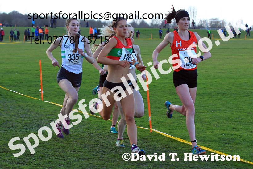 Senior womens 2022 Northern Cross Country Champs., Pontefract. Photo: David T. Hewitson/Sports for All Pics
